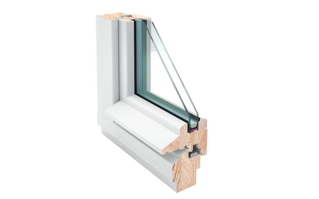 System IV 68 Historisches Holzfenster